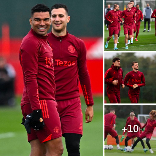 ‘HERO KEEPS GOING’: Man Utd stars spotted in training session to prepare for clash vs Man City